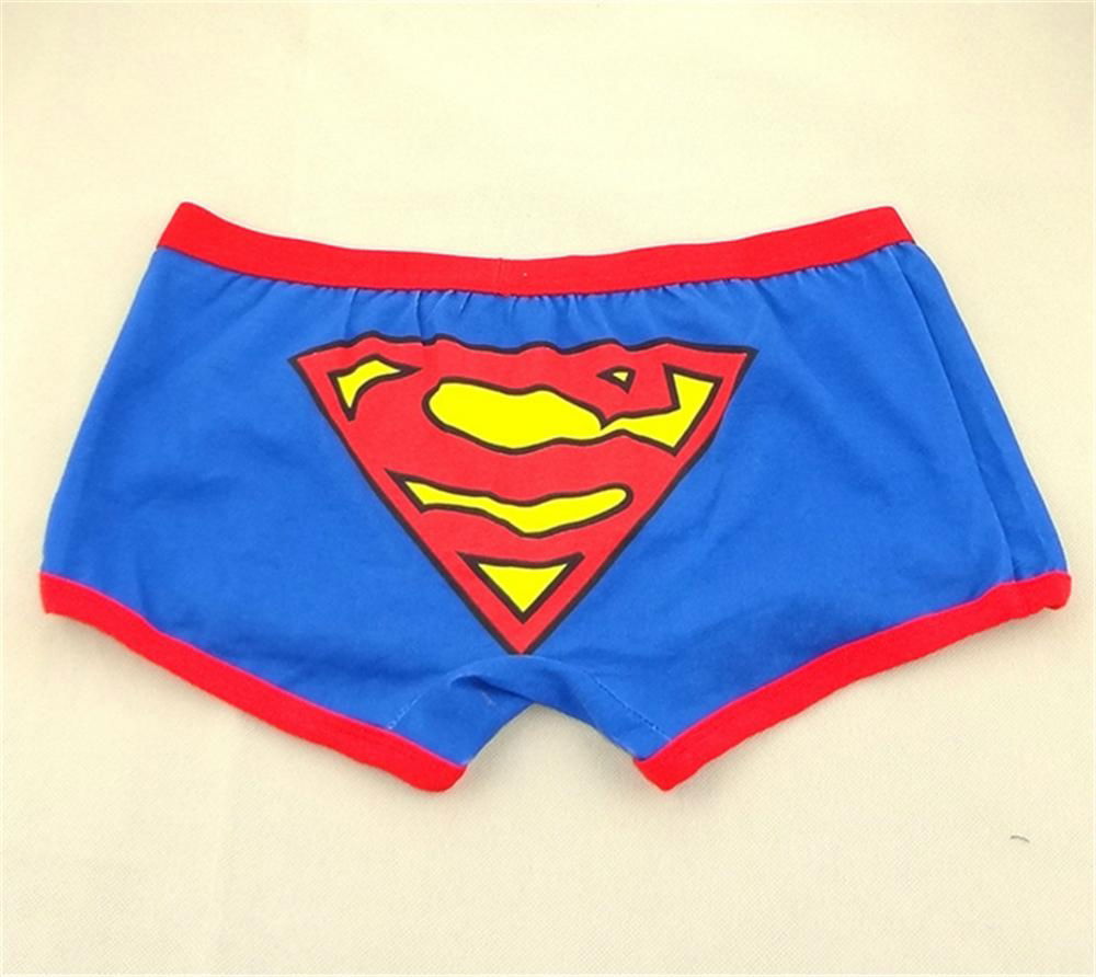 (1Set=2pcs) 100% Cotton Lovely Superman Cartoon Lovers Couples Men Women Cute Bo 5