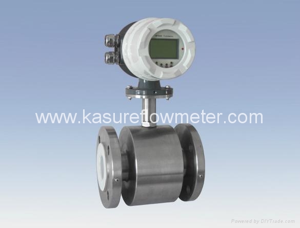 Intelligent Electromagnetic Flow Meter with PTFE lining with RS-485 2