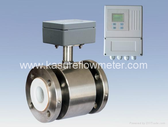 Intelligent Electromagnetic Flow Meter with PTFE lining with RS-485 4