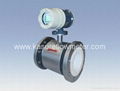 Intelligent Electromagnetic Flow Meter with PTFE lining with RS-485