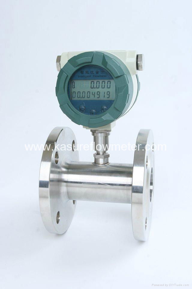 Intelligent Turbine Flow Meter for Oils and Liquids with 4~20 mA O/P