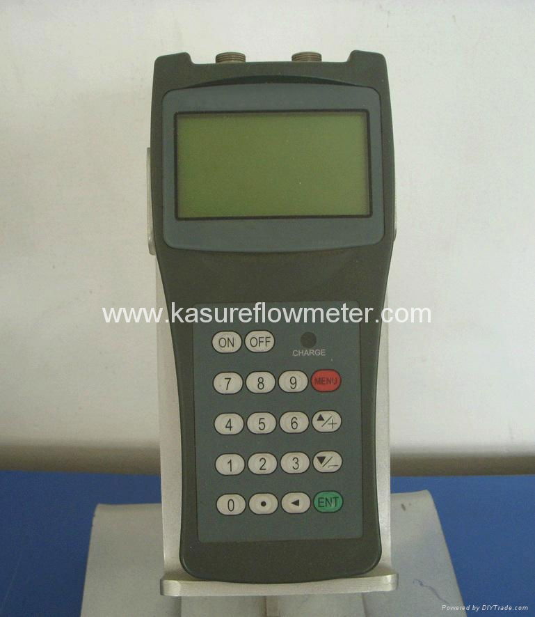 Handheld Ultrasonic Flow Meter + RS232 + 1% Accuracy for liquid application