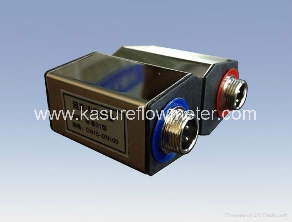 High Accuracy Handheld Ultrasonic Flow Meter with RS232 4