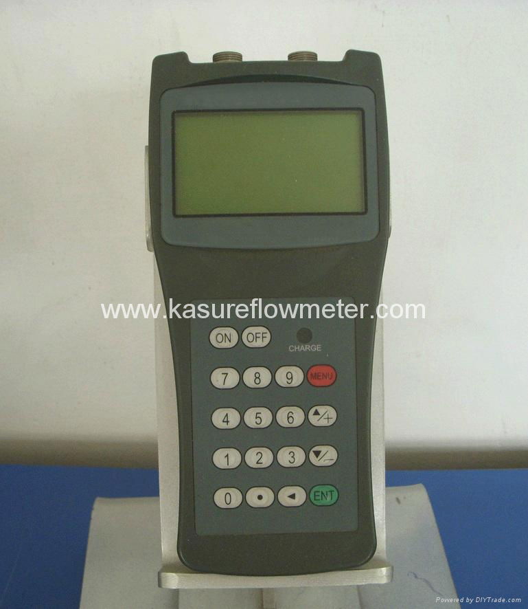 High Accuracy Handheld Ultrasonic Flow Meter with RS232 2