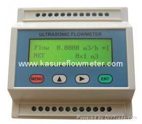 High Accuracy Portable Ultrasonic Flow Meter with RS232 2