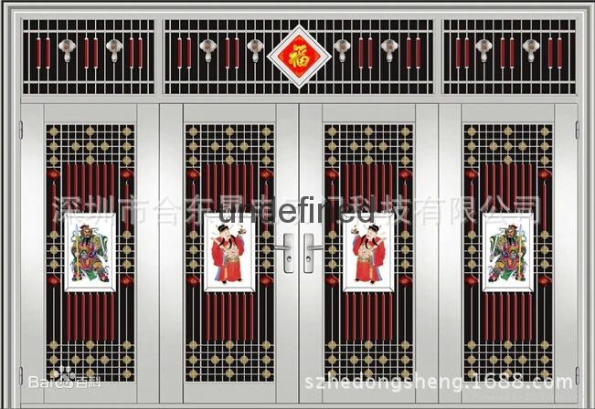 深圳玻璃感应门  深圳伸缩门   深圳电动门 4