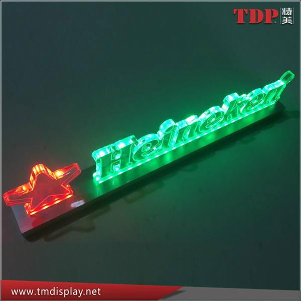 Indoor UL  Led Decorative Alphabet Tetters Sign Acrylic LED Advertising Sign  2