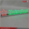 Indoor UL  Led Decorative Alphabet Tetters Sign Acrylic LED Advertising Sign  3