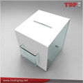 Heart Shape  Plexiglass Donation Box  3