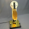 Customize Acrylic Wine Rotating Display Stand Plexiglass Wine Glorifier