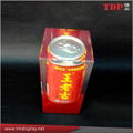 Factory Custom Crystal Resin Embedded Beer Bottle Block 4