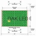 LED soccer arena light 600w 1