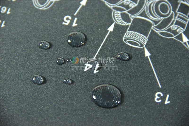 custom printed waterproof polyester rubber mouse pad 5