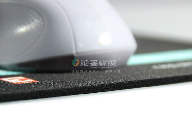 eco-friendly sublimation printed rubber mouse pad 2