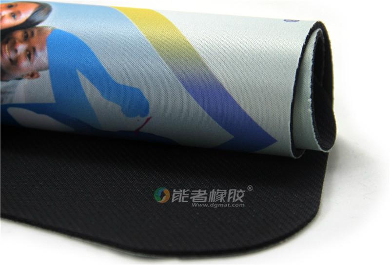 laser cut sublimation rubber mouse pad custom size PadmatKL052104