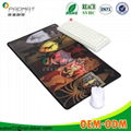 sublimation waterproof fabric custom logo mouse pad 1