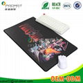 sublimation waterproof fabric custom logo mouse pad 2