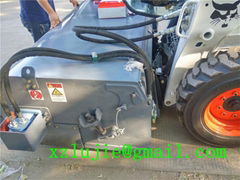 China skid loader pickup sweeper