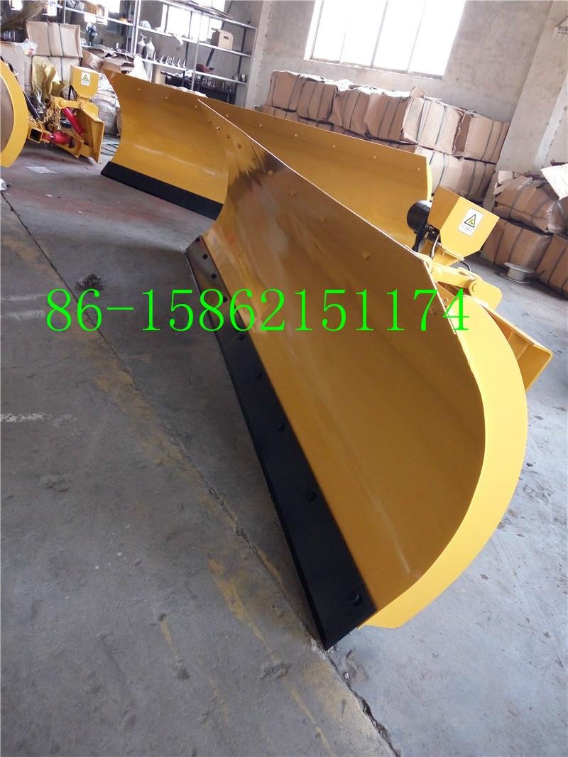snow blade attachment for skid steer loader