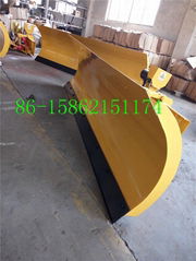 snow blade attachment for skid steer loader