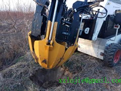 tree spade implements for skid steer