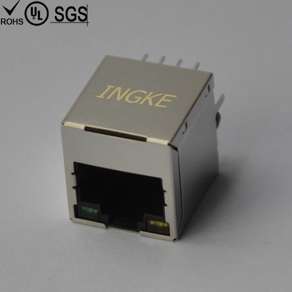 YKJV-0046NL Vertical LAN Connector RJ45