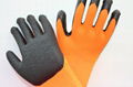 work safety  latex coated gloves  4