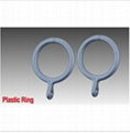 Plastic Curtain Rod Rings 1