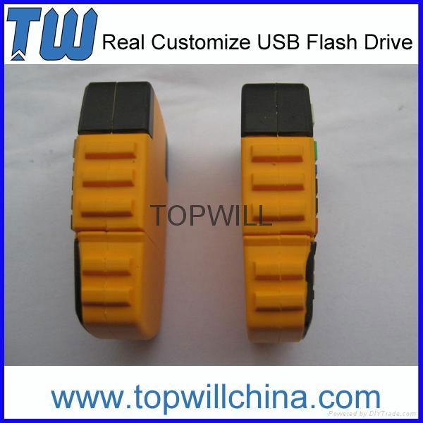 Custom PVC USB Thumb Drive 2GB 4GB 8GB 16GB 32GB Company Unique Design 2