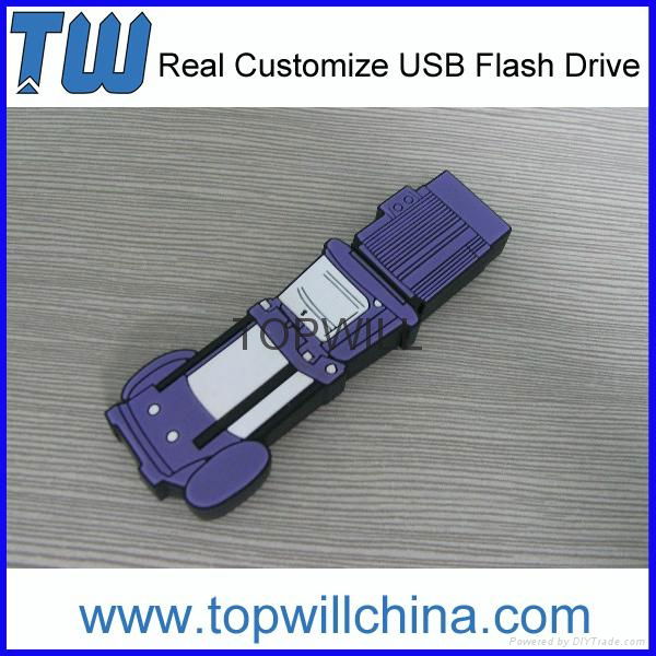 Company Own Unique Design PVC Pen Drives USB Flash 2GB 4GB 8GB 16GB Free Design 2