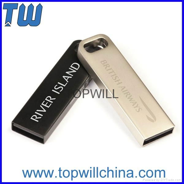 Tiny Slim Metal Solid Usb 3.0 Flash Drives 8GB 16GB 32GB Free Logo Printing