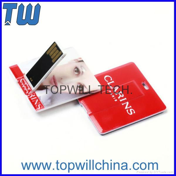 Square Card USB Pen Drive Free Printing 2GB 4GB 8GB 16GB 32GB 5