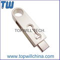 Key Ring Design USB 3.1 Type C Pen Drive Super Speed Twister Design 5