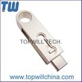 Key Ring Design USB 3.1 Type C Pen Drive Super Speed Twister Design