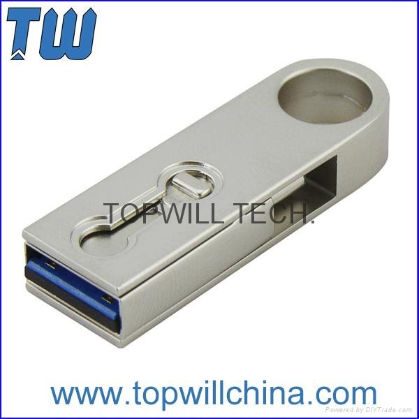Key Ring Design USB 3.1 Type C Pen Drive Super Speed Twister Design 4
