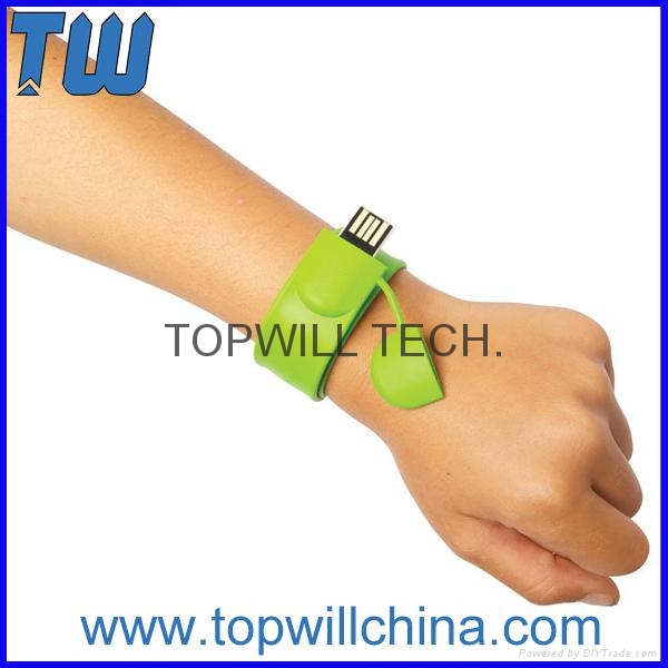 Clap Slap Bracelet Usb Flash Drives Thumb Drive Wristband Design Colorful Gift