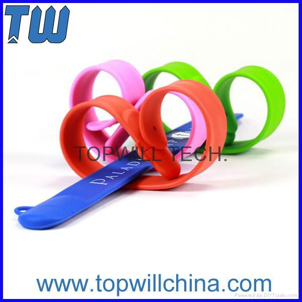 Clap Slap Bracelet Usb Flash Drives Thumb Drive Wristband Design Colorful Gift 5