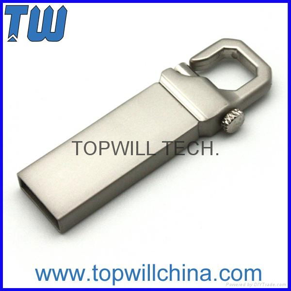 High-impact Metal Buckle Pen Drives USB Flash Memory 2GB 4GB 8GB 16GB 32GB 2