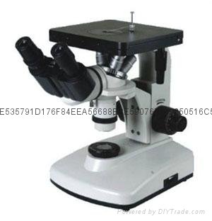 双目倒置金相显微镜4XB