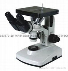 雙目倒置金相顯微鏡4XB