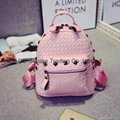 Woman Pu backpack bag B01 3