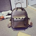 Woman Pu backpack bag B01 4