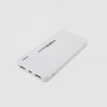 High Capacity Li-polymer External Rechargeable Battery 10000mAh Power Bank  3