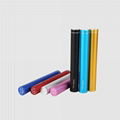 Hot 5200mah Li-polymer Tube Power Bank Portable Charger with Aluminium Case