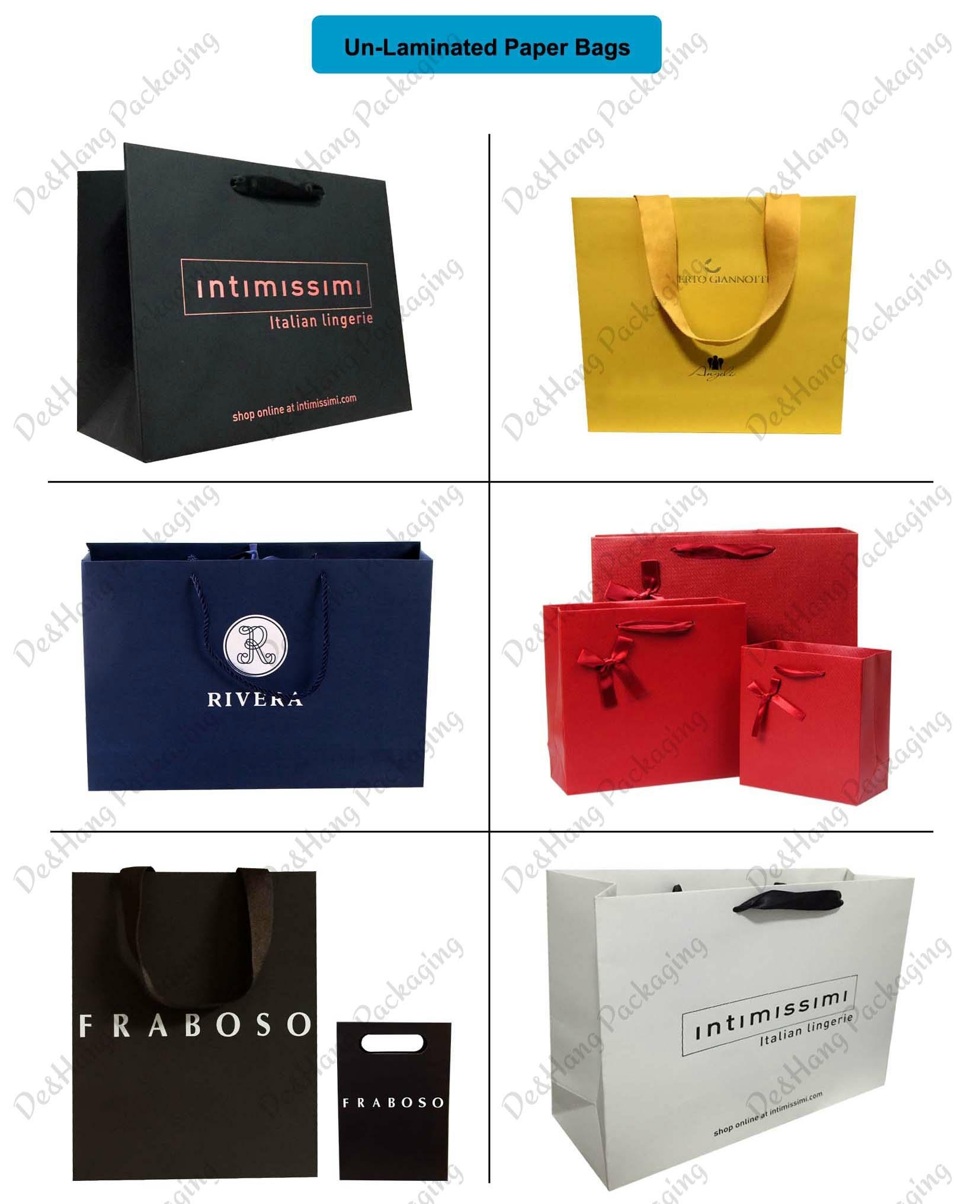 Unlaminated Paper Bags Customized available (China Manufacturer