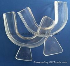 Health care supply silicone teeth whitening mouth tray