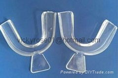 Custom Design Teeth Whitening Mouth Tray, Double Mouth Tray