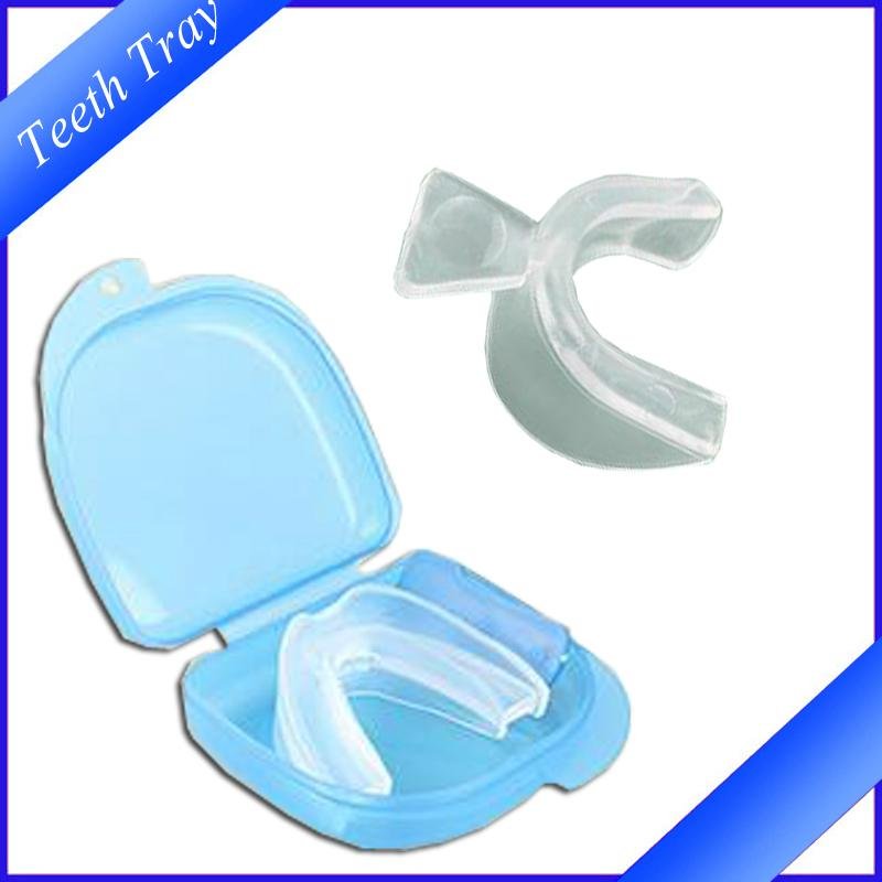 2PCS Mouthguard Teeth Whitening Trays for Bleaching Thermo Gum Shield Tooth Grin 1