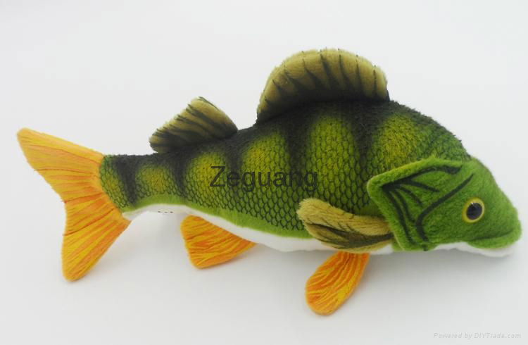 Custom make fish stuffed toys