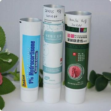 Empty round shaped plastic soft tubes packaging toothpaste tube packag... 4